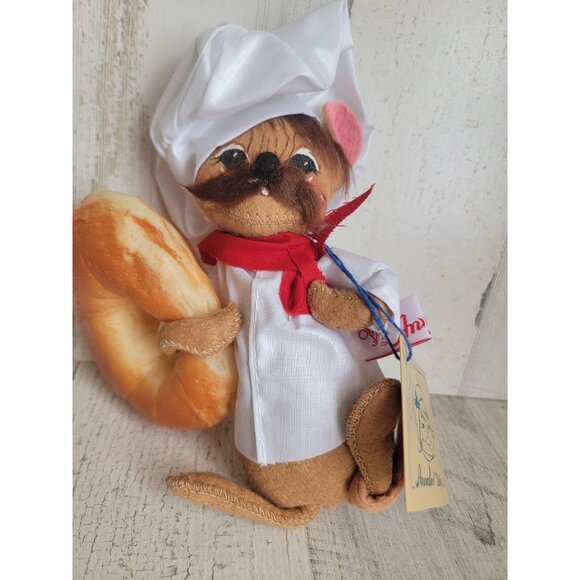 Annalee‎ French pastry croissant chef vintage doll Society - Picture 3 of 4